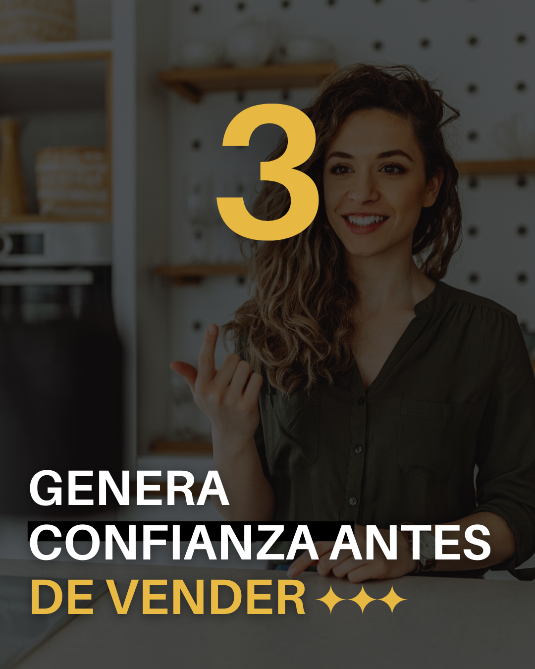Consejo de marketing tres: construye confianza antes de vender